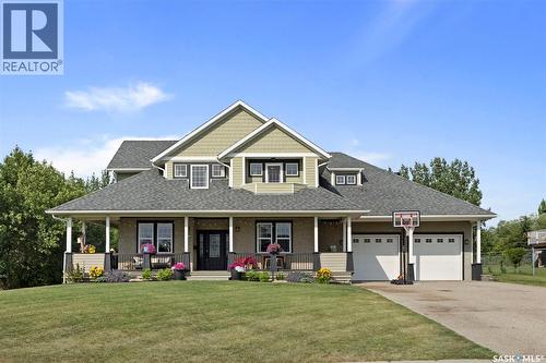 68 Deercrest Run, Lumsden Rm No. 189, SK - Outdoor With Deck Patio Veranda With Facade