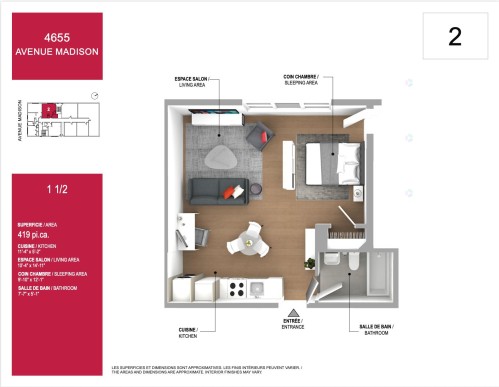 Autre - 2-4655 Av. Madison, Montréal (Côte-Des-Neiges/Notre-Dame-De-Grâce), QC - Other