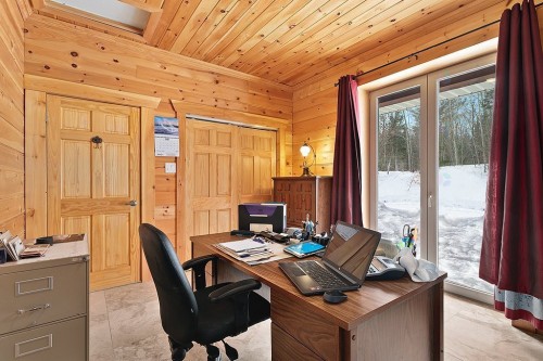 Chambre à coucher - 488 Lac Sauriol, Waltham, QC - Indoor Photo Showing Office
