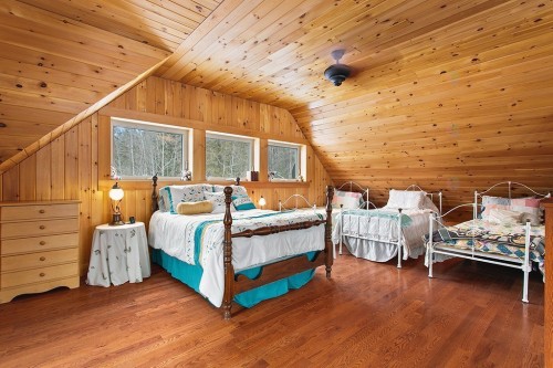 Mezzanine - 488 Lac Sauriol, Waltham, QC - Indoor Photo Showing Bedroom