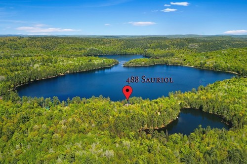 Photo aérienne - 488 Lac Sauriol, Waltham, QC - Outdoor With Body Of Water With View