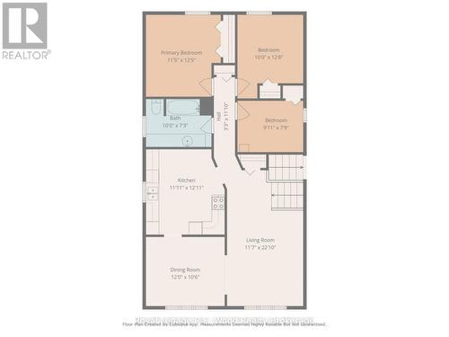 Main floor floorplan - 48 Allen Street, Tillsonburg, ON - Other
