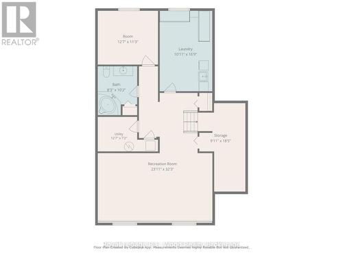 Basement floorplan - 48 Allen Street, Tillsonburg, ON - Other