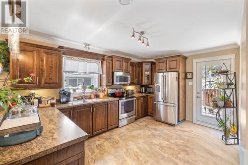 39 Main Road, Georgetown, NL - Indoor Photo Showing Kitchen With Double Sink