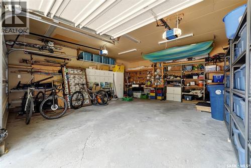 29 Ridgedale Bay, White City, SK - Indoor Photo Showing Garage