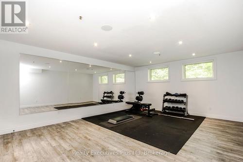 Exercise Room in Basement - 27 Kingfisher Crescent, Tiny, ON - Indoor