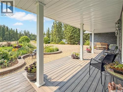 5 Poplar Place, Candle Lake, SK - Outdoor With Deck Patio Veranda With Exterior