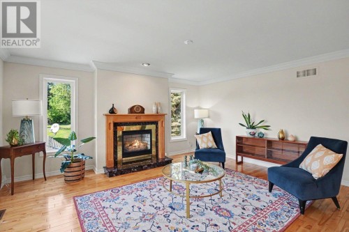 30 R14 Road, Rideau Lakes, ON - Indoor Photo Showing Living Room With Fireplace