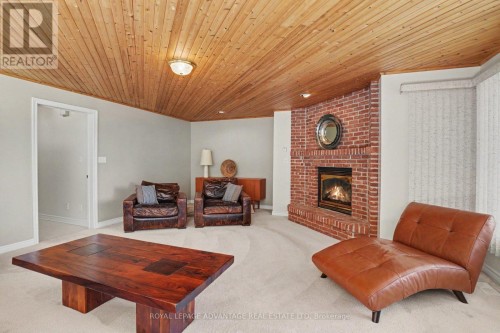 30 R14 Road, Rideau Lakes, ON - Indoor Photo Showing Living Room With Fireplace
