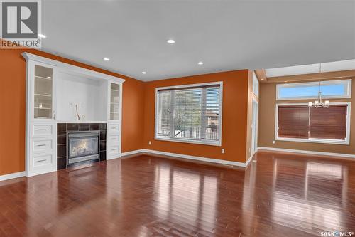 6033 Little Pine Loop, Regina, SK - Indoor With Fireplace