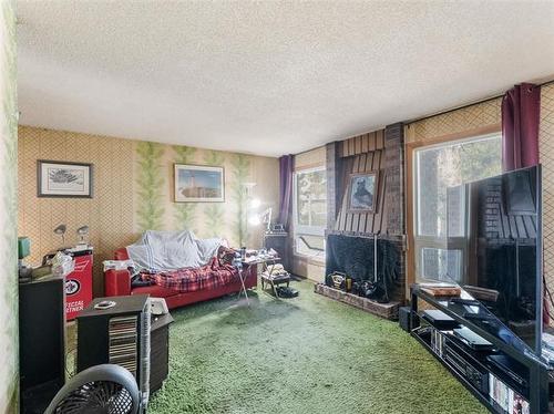 55 Stefanie Dr, Winnipeg, MB - Indoor Photo Showing Living Room With Fireplace