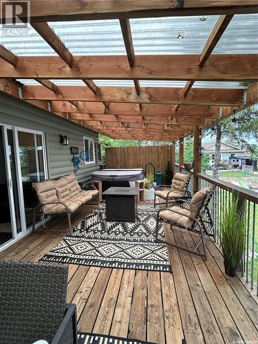 3829 First Point Beach Drive, Wakaw Lake, SK - Outdoor With Deck Patio Veranda With Exterior