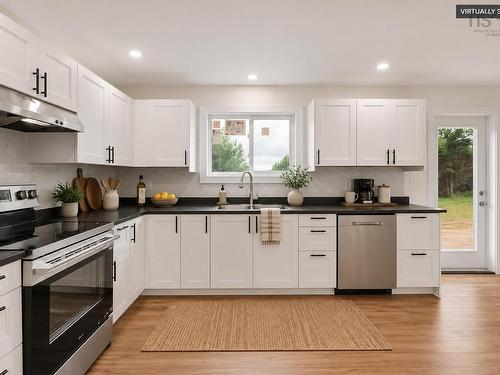 183 Moore Road, Antrim, NS - Indoor Photo Showing Kitchen With Double Sink