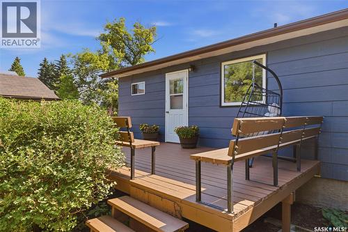 215 Margaret Street, Bulyea, SK - Outdoor With Deck Patio Veranda With Exterior