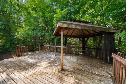 Patio - 1337 Rue Du Continental, Val-David, QC - Outdoor With Deck Patio Veranda