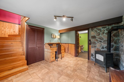 Family Room - 1337 Rue Du Continental, Val-David, QC - Indoor Photo Showing Other Room