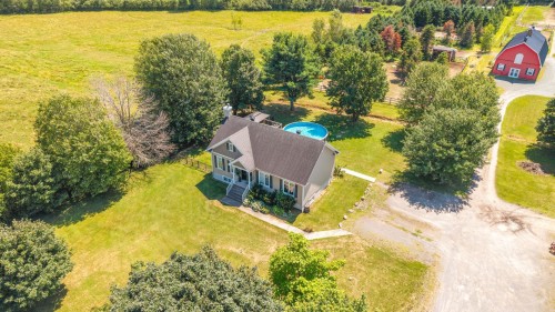 Photo aérienne - 138 Ch. Viens, Saint-Alphonse-De-Granby, QC - Outdoor With View