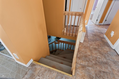 Escalier - 40 Rue Comeau, Saint-Magloire, QC - Indoor Photo Showing Other Room