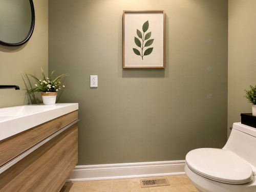 Powder room - 6-373 Av. Elm, Beaconsfield, QC - Indoor Photo Showing Bathroom