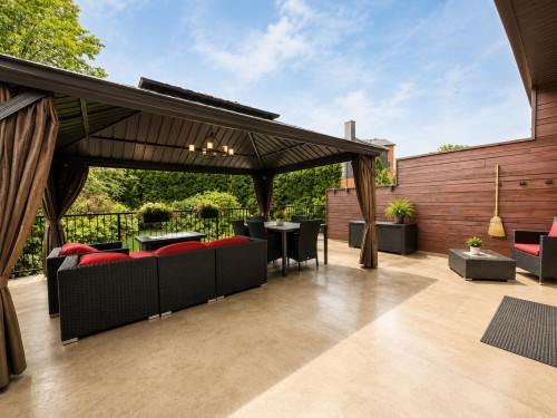 Patio - 6-373 Av. Elm, Beaconsfield, QC - Outdoor With Deck Patio Veranda With Exterior