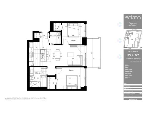 Floor Plan - 422-365 Rue St-André, Montréal (Ville-Marie), QC - Other