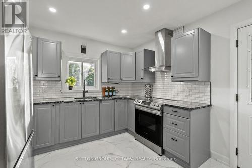 409 Blake Boulevard, Ottawa, ON - Indoor Photo Showing Kitchen With Upgraded Kitchen