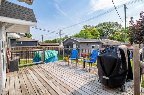 584 Centennial St, Winnipeg, MB - Outdoor With Deck Patio Veranda With Exterior