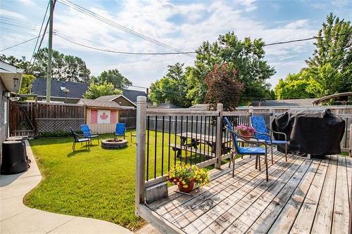 584 Centennial St, Winnipeg, MB - Outdoor With Deck Patio Veranda