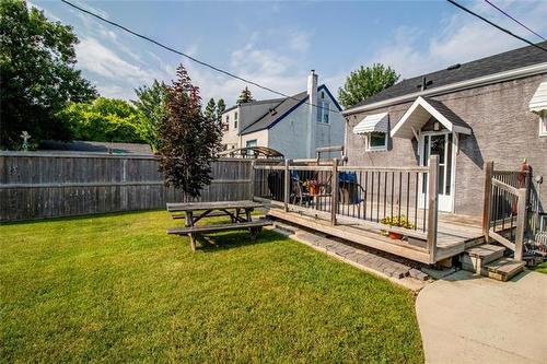 584 Centennial St, Winnipeg, MB - Outdoor With Deck Patio Veranda