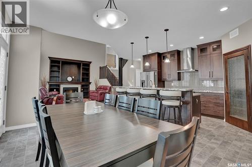 3826 Goldfinch Way, Regina, SK - Indoor Photo Showing Dining Room