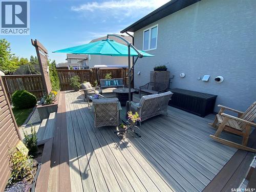 74 Madge Way, Yorkton, SK - Outdoor With Deck Patio Veranda With Exterior