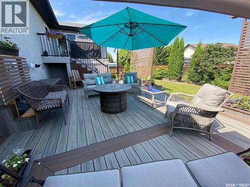 74 Madge Way, Yorkton, SK - Outdoor With Deck Patio Veranda With Exterior