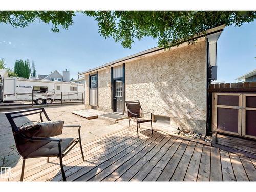 3615 10 Av Nw, Edmonton, AB - Outdoor With Deck Patio Veranda With Exterior