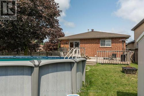 1 Lang Drive, Barrie, ON - Outdoor With Above Ground Pool