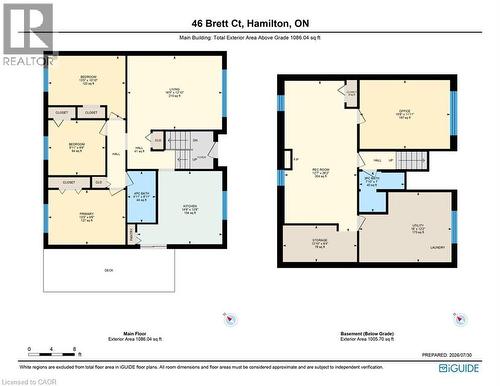Floor plan - 46 Brett Court, Hamilton, ON - Other