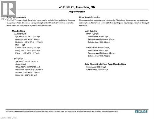 46 Brett Court, Hamilton, ON - Other