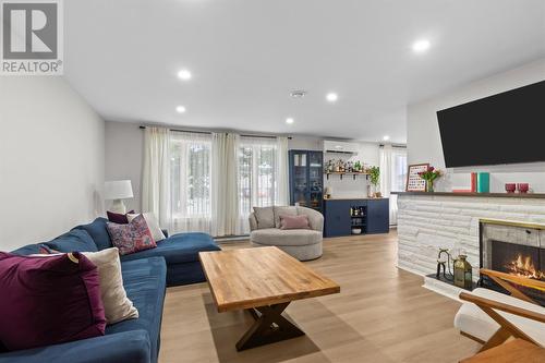 20 Thorburn Road, St. John'S, NL - Indoor Photo Showing Living Room With Fireplace