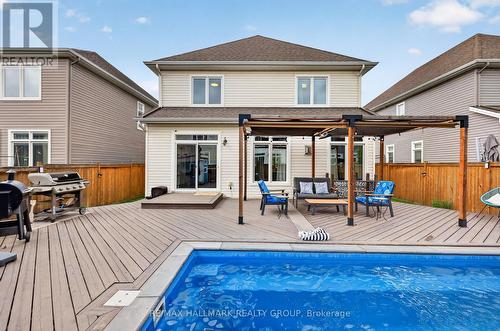 878 Excursion Way, Ottawa, ON - Outdoor With In Ground Pool With Deck Patio Veranda With Exterior