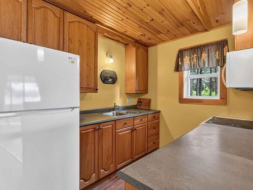 159 Jims Boulder Road, North Range, NS - Indoor Photo Showing Kitchen With Double Sink
