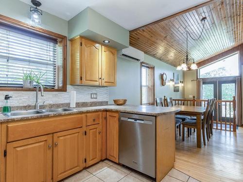 1040 Vault Road, Forest Glade, NS - Indoor Photo Showing Kitchen With Double Sink
