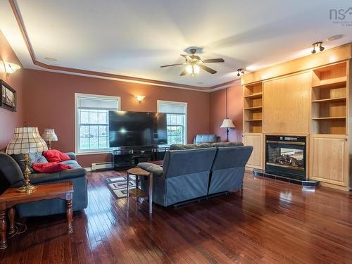 10 Sylvania Terrace, Hammonds Plains, NS - Indoor Photo Showing Living Room With Fireplace