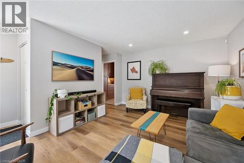 2 Keewatin Avenue, Kitchener, ON - Indoor Photo Showing Living Room With Fireplace