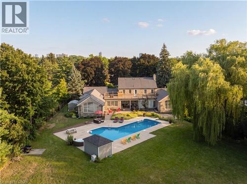 290 Bridgeport Road E, Waterloo, ON - Outdoor With In Ground Pool With Deck Patio Veranda