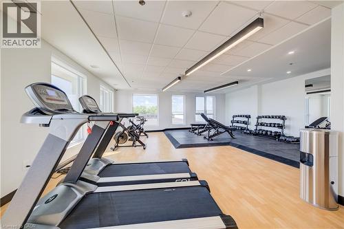 1333 Weber Street E Unit# 708, Kitchener, ON - Indoor Photo Showing Gym Room