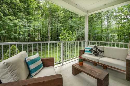 Balcon - 165 Rue Pierre, Sainte-Sabine, QC - Outdoor With Deck Patio Veranda With Exterior