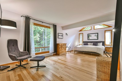 Chambre à coucher principale - 109 Ch. Des Outardes, Mont-Blanc, QC - Indoor Photo Showing Bedroom