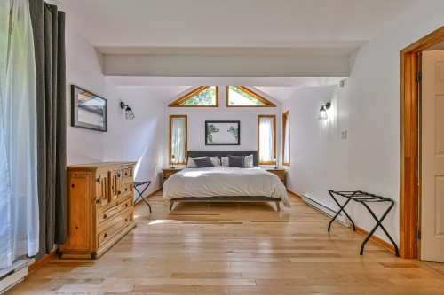Chambre à coucher principale - 109 Ch. Des Outardes, Mont-Blanc, QC - Indoor Photo Showing Bedroom