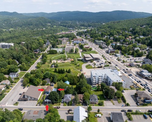 Photo aérienne - 447  - 453 Ch. Pierre-Péladeau, Sainte-Adèle, QC - Outdoor With View