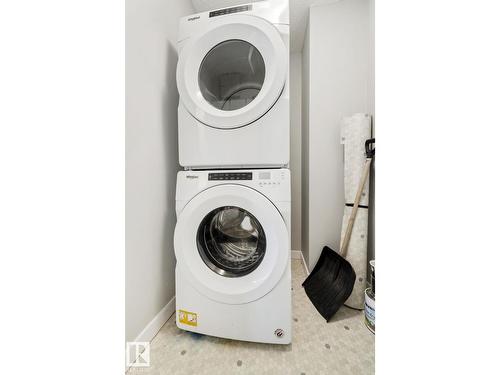 #121 812 Welsh Dr Sw, Edmonton, AB - Indoor Photo Showing Laundry Room