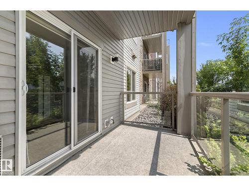 #121 812 Welsh Dr Sw, Edmonton, AB - Outdoor With Balcony With Exterior